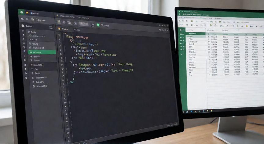 botones en excel y funciones, Editor VBA de Excel mostrando una macro asignada a un botón