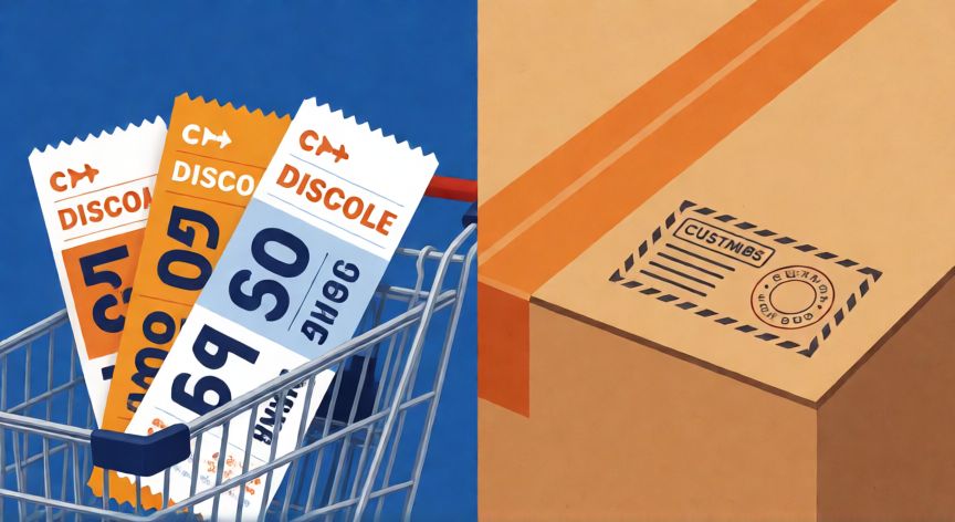 como ahorrar aranceles aliexpress, Estrategia de uso de cupones y envío consolidado para reducir impuestos