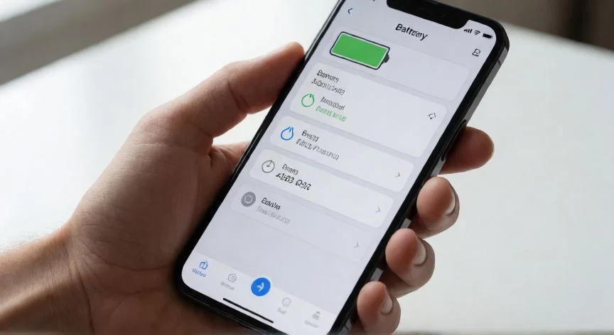 Ajustes de pantalla y brillo en un iPhone 17