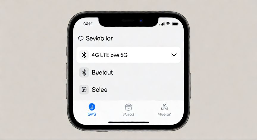 como ahorrar batería en xiaomi redmi note 11, Ajustes de red móvil seleccionando 4G LTE y desactivando GPS y Bluetooth