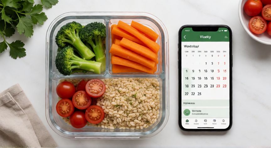 como ahorrar cuando ganas poco dinero, Planificación de comidas semanales para reducir gastos en alimentación