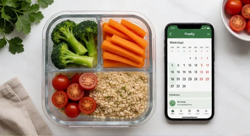 como ahorrar cuando ganas poco dinero, Planificación de comidas semanales para reducir gastos en alimentación