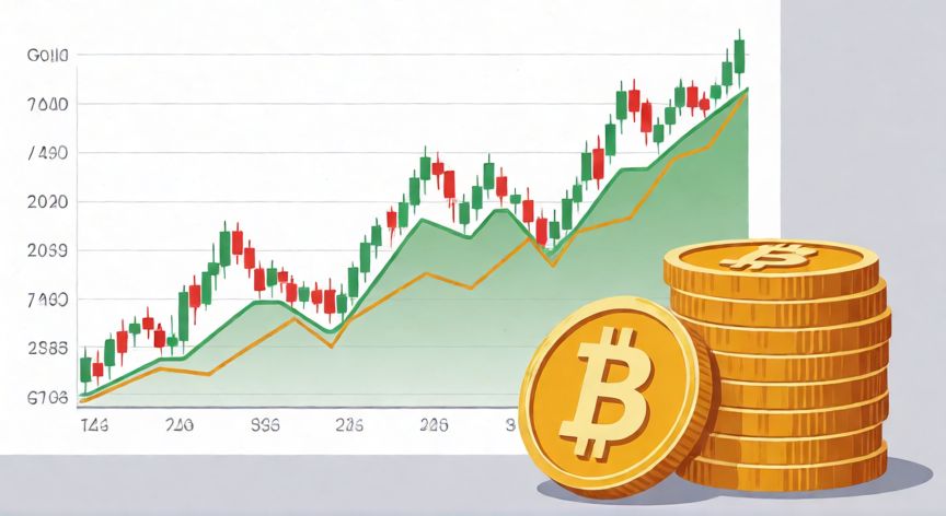 como ahorrar en oro en patria, Gráfico de tendencias de precio del oro y análisis de costos de inversión