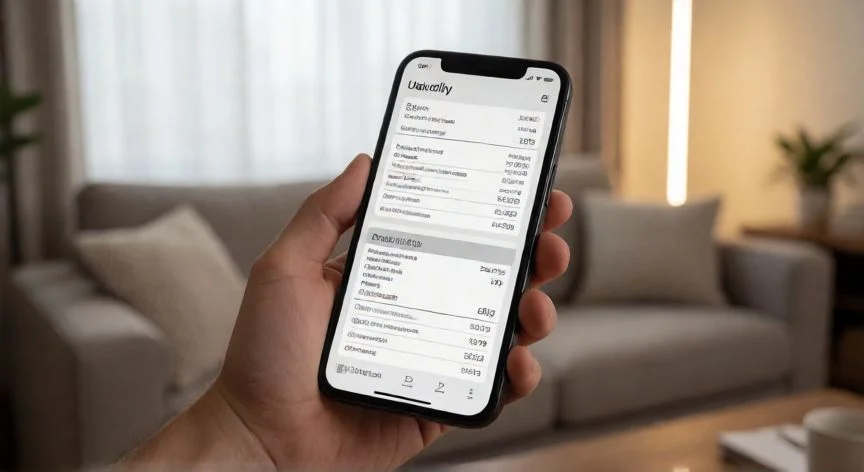 como ahorrar hoy en argentina, Comparando facturas de servicios y suscripciones en un teléfono móvil