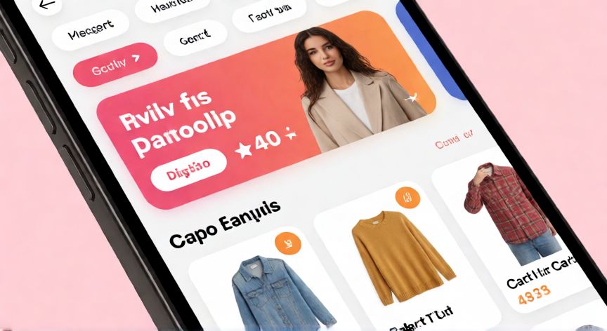 Pantalla de móvil mostrando la app de Shein con cupones de descuento