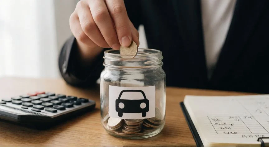Ahorro en efectivo para la compra de un coche