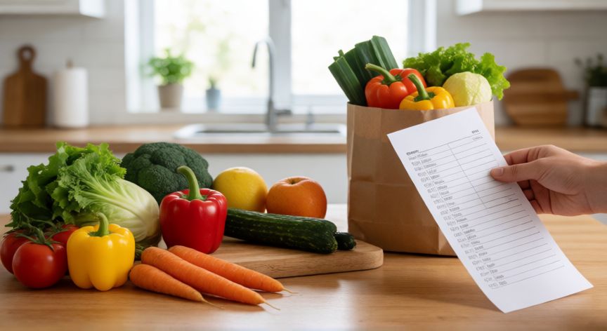 como ahorrar siendo estudiante, Ingredientes frescos en la cocina para ahorrar en alimentación