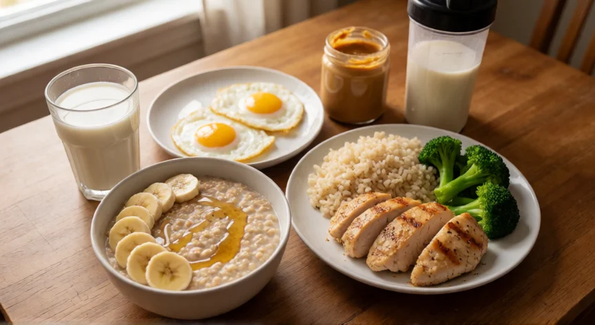 Cómo aumentar 1 kilo por semana: estrategia nutricional y de entrenamiento