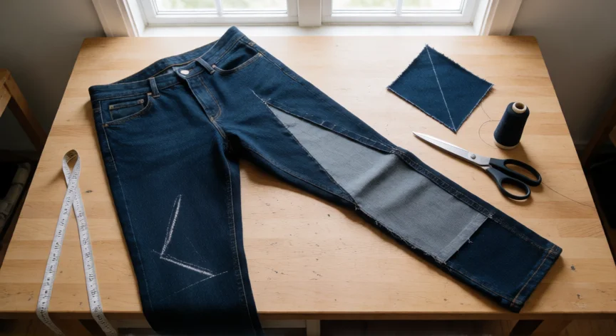 Cómo aumentar 2 tallas a un pantalón: guía completa de ampliación