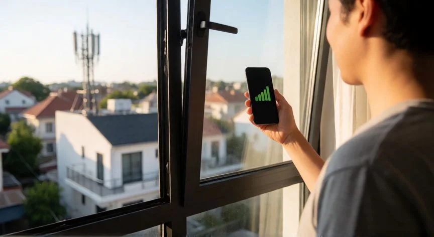 Cómo aumentar la cobertura móvil en casa: guía completa