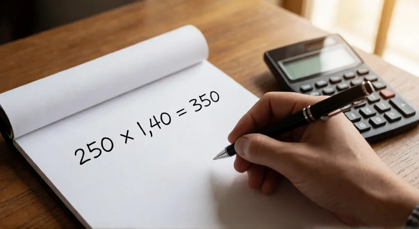 Cómo aumentar un 40% a una cantidad: guía completa