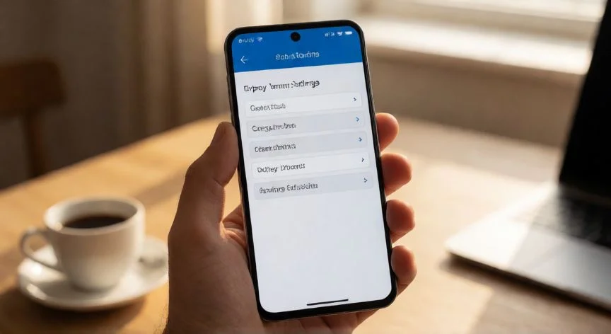 como aumentar el tiempo de pantalla encendida, Pantalla de ajustes de Android mostrando la opción de tiempo de espera de pantalla