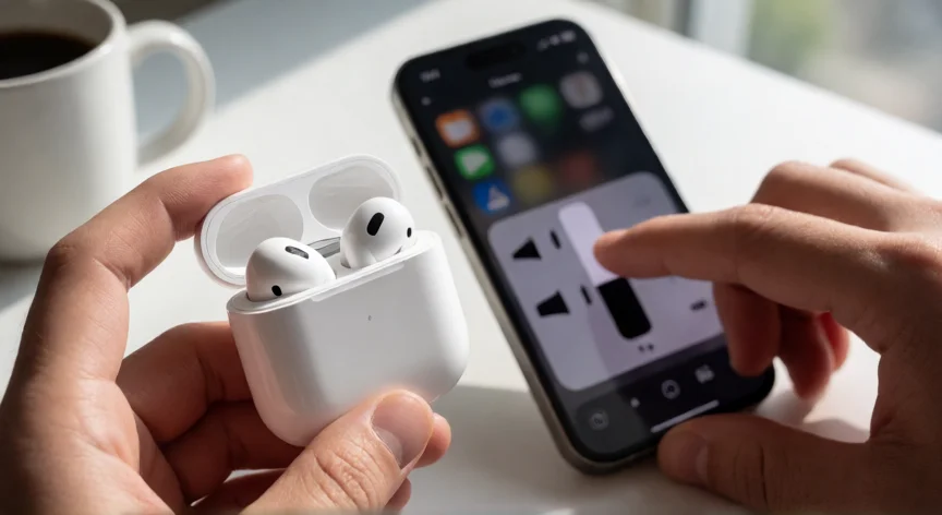 Cómo aumentar el volumen de tus AirPods 4 paso a paso