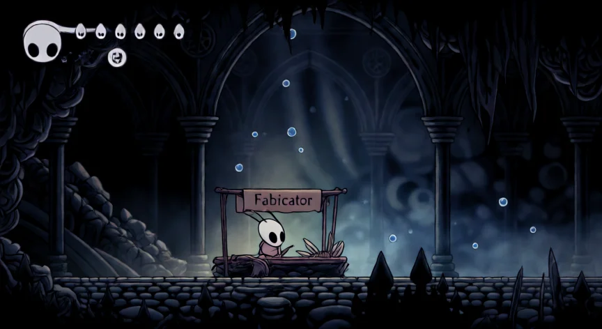 El Fabricador en la Ciudad de las Lágrimas de Hollow Knight