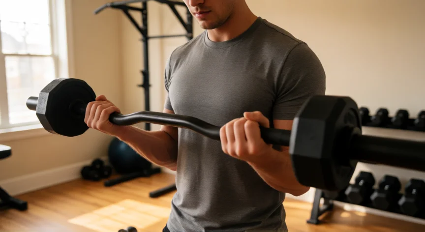 Cómo aumentar masa muscular en brazos en 2 semanas: guía práctica