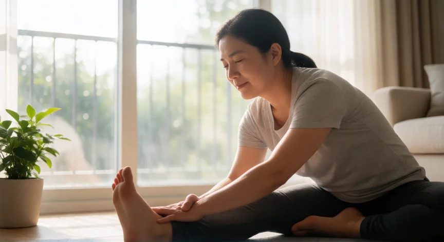 como aumentar mis anticuerpos, Práctica de yoga suave para reducir el estrés y favorecer la función inmunitaria