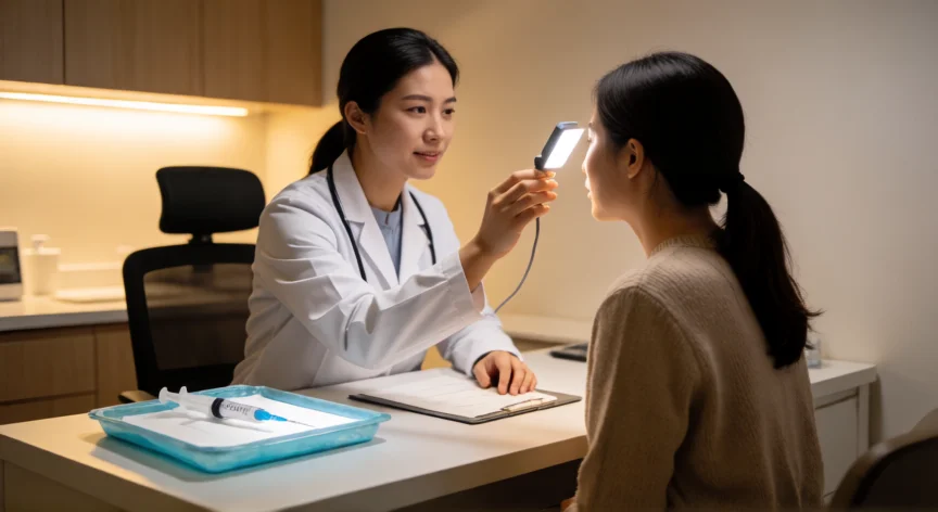 como aumentar mis cachetes, Consulta de medicina estética con relleno facial de ácido hialurónico