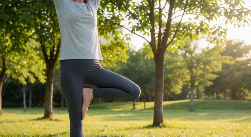 como aumentar mis cd4 naturalmente, Práctica de yoga al aire libre como estrategia natural para reducir el estrés y apoyar la función inmunitaria