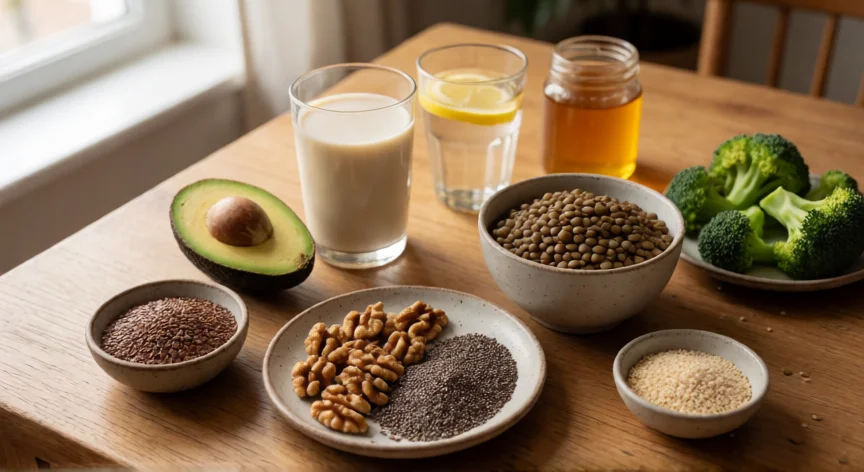 como aumentar mis estrogenos y progesterona, Alimentos ricos en fitoestrógenos y grasas saludables para aumentar estrógenos y progesterona de forma natural