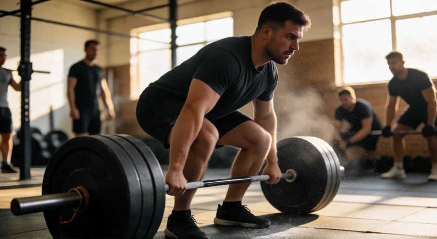 como aumentar mis hormonas de crecimiento, Entrenamiento de fuerza con peso muerto, ejercicio de mayor impacto para estimular la hormona del crecimiento
