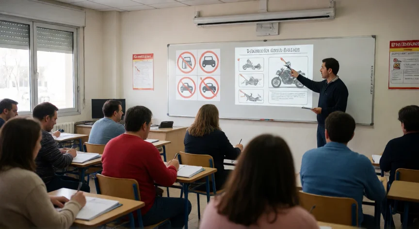 como aumentar nota 99 motorista, Curso de sensibilización vial para conductores en centro autorizado DGT
