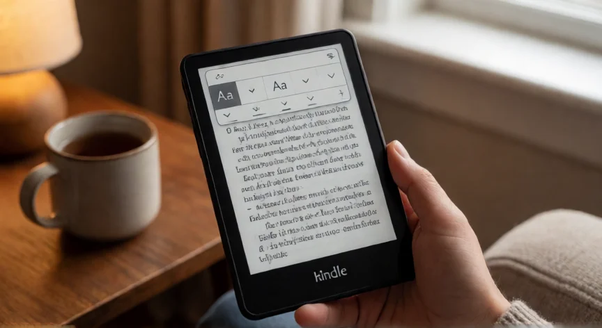 Cómo aumentar el tamaño de la letra en un Kindle