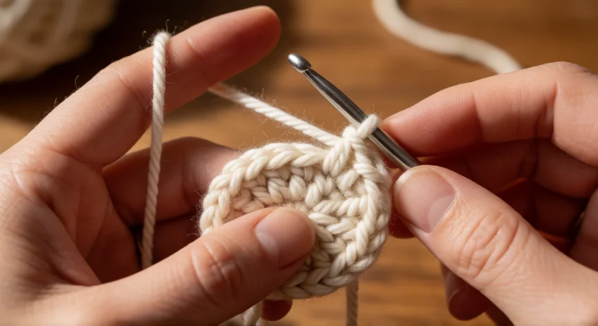 Cómo aumentar y disminuir puntos en crochet sin complicaciones