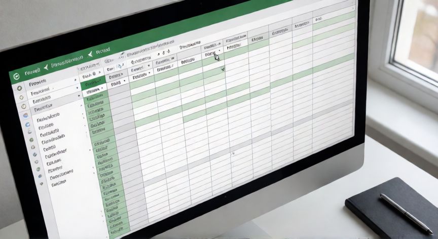como buscar en excel una palabra, Hoja de Excel con filtros activados mostrando resultados filtrados por palabra