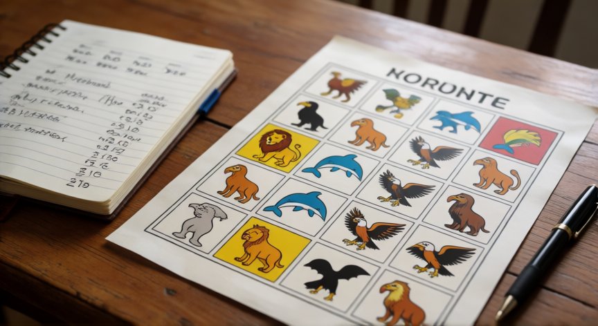 Tabla de frecuencias y cálculos para lotería de animalitos