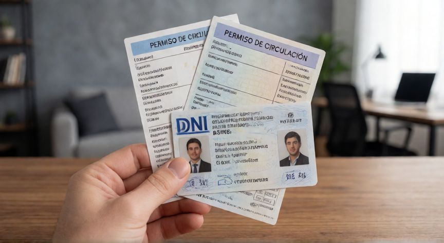 como cambiar el domicilio fiscal de un coche, Documentos de identidad y permiso de circulación para cambio de domicilio