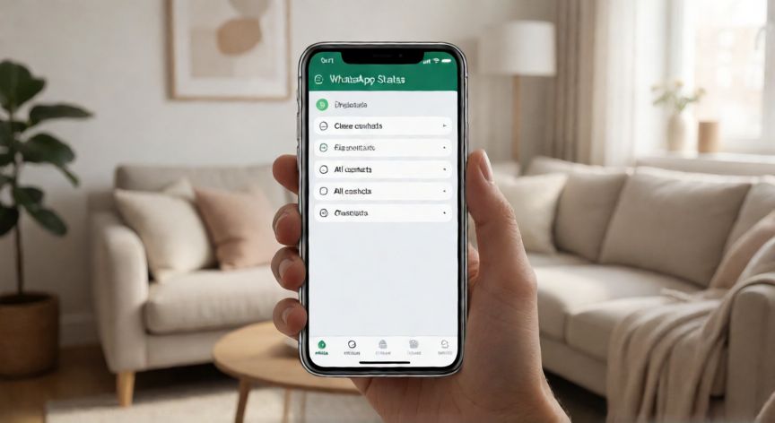 como cambiar el estado de whatsapp, Configuración de privacidad del estado en la aplicación WhatsApp