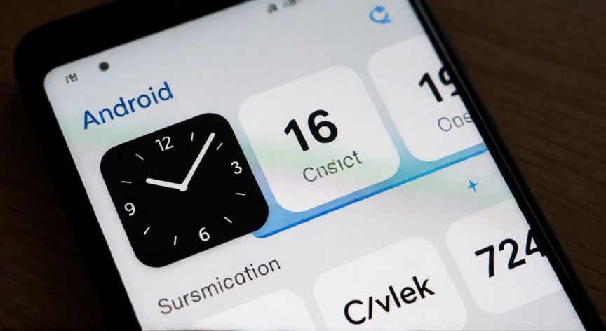 como cambiar el estilo de la hora en la pantalla de bloqueo, Menú de personalización del reloj en pantalla de bloqueo Android