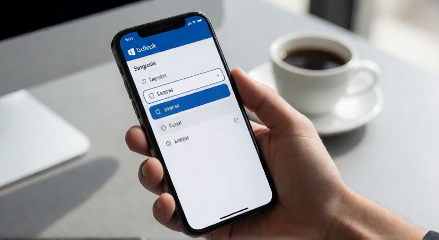 como cambiar el idioma en outlook, Configuración de idioma en la aplicación móvil de Outlook