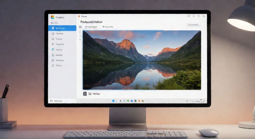 como cambiar el juego de pantalla, Interfaz de personalización de fondo de pantalla en Windows con opciones de imagen