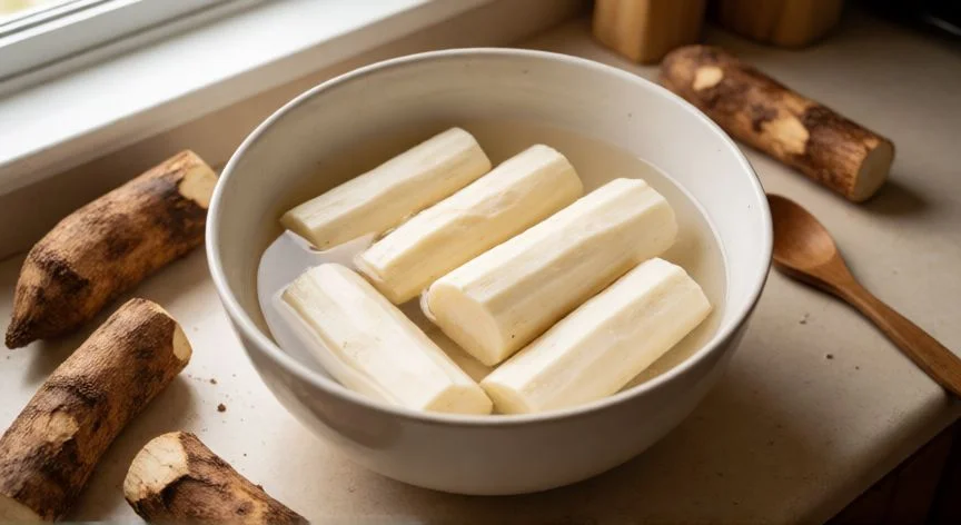 Cómo cocer la yuca sin que amargue: guía completa paso a paso