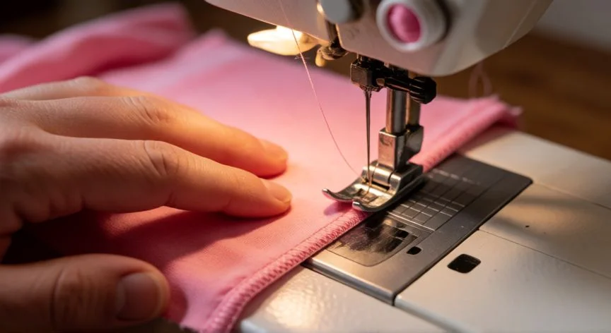 Cómo coser tela elástica a máquina: guía completa