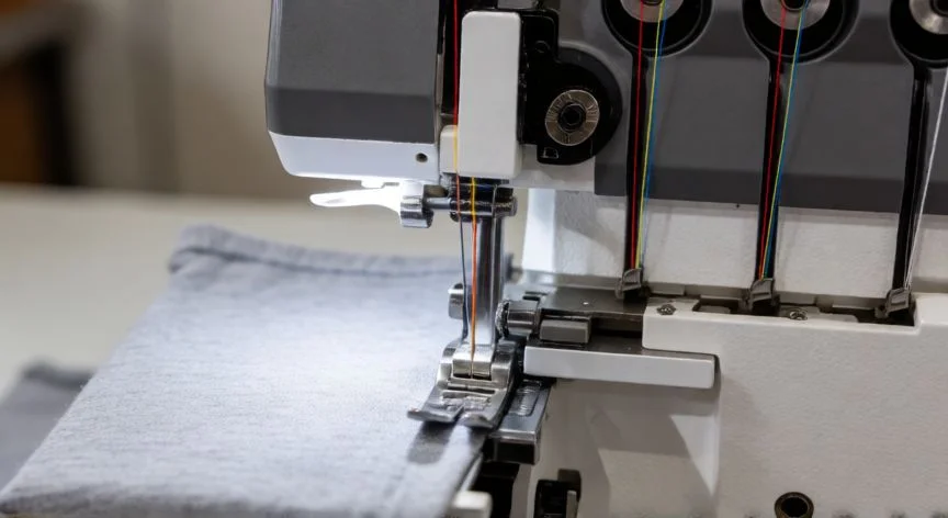 Cómo coser con overlock de 4 hilos: guía paso a paso