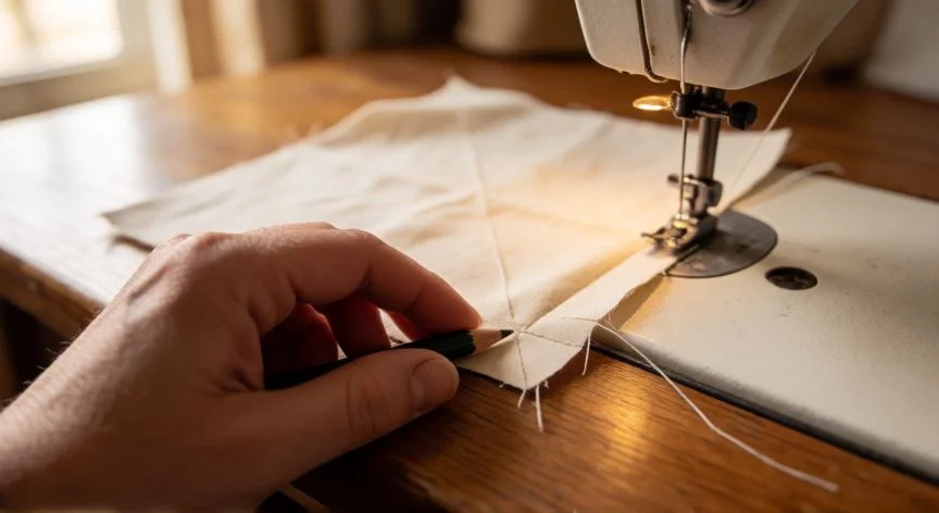 Cómo Coser Esquinas Cuadradas: Guía Completa de Costura