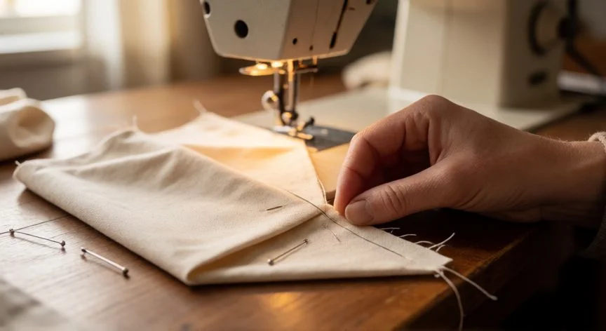 Cómo coser las esquinas de tela: guía completa de costura angular