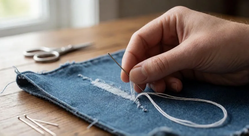 Cómo coser rotos a mano: guía paso a paso para reparar tu ropa
