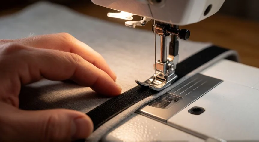 Cómo coser Velcro a máquina: técnica completa paso a paso