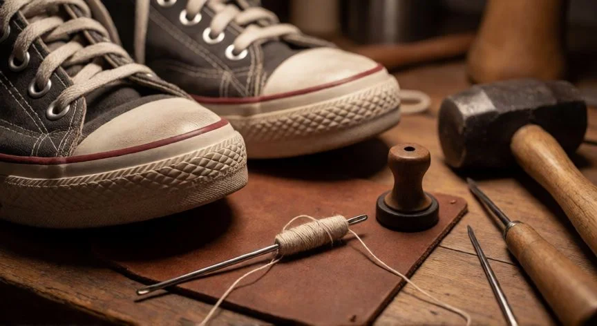 Cómo coser zapatillas: guía práctica para repararlas en casa