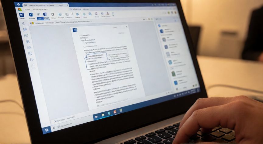 como eliminar una hoja en word 2016, Pantalla de Word 2016 mostrando marcas de párrafo y salto de página