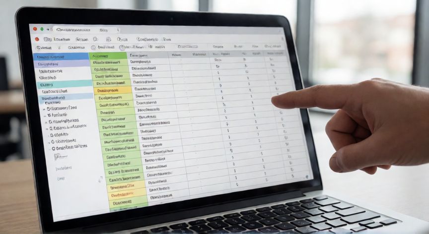 como encontrar duplicados en una columna de excel, Pantalla de Excel con formato condicional aplicado para mostrar valores repetidos en una columna