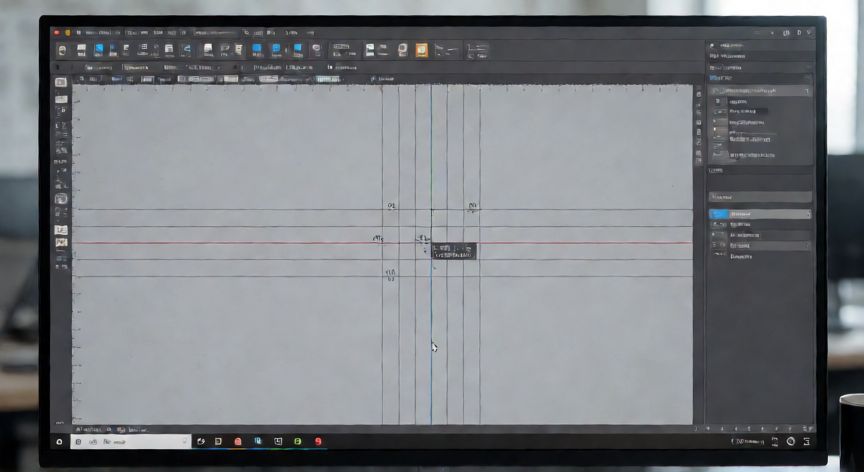 como encontrar el 0 0 en autocad, Pantalla de AutoCAD mostrando el cursor en el origen 0,0 con las coordenadas visibles en la barra de estado