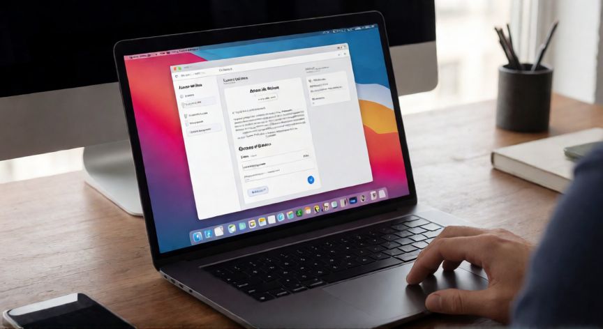 como encontrar el certificado digital en el ordenador, Portátil macOS mostrando una ventana de gestión de certificados digitales