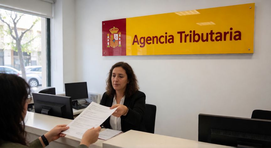 como encontrar modelo 036, Presentación del Modelo 036 en una oficina de la Agencia Tributaria
