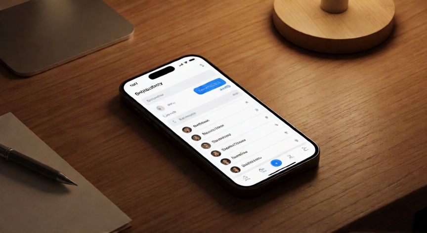 como encontrar numeros bloqueados, Pantalla de privacidad con lista de usuarios bloqueados en una aplicación de mensajería