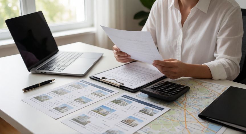 como encontrar piso en madrid, Revisión de documentos y listado inmobiliario para buscar piso en Madrid
