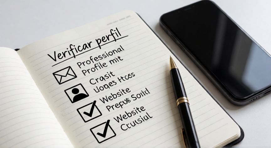 como encontrar redes sociales de una persona, Lista de verificación para comprobar la autenticidad de un perfil público